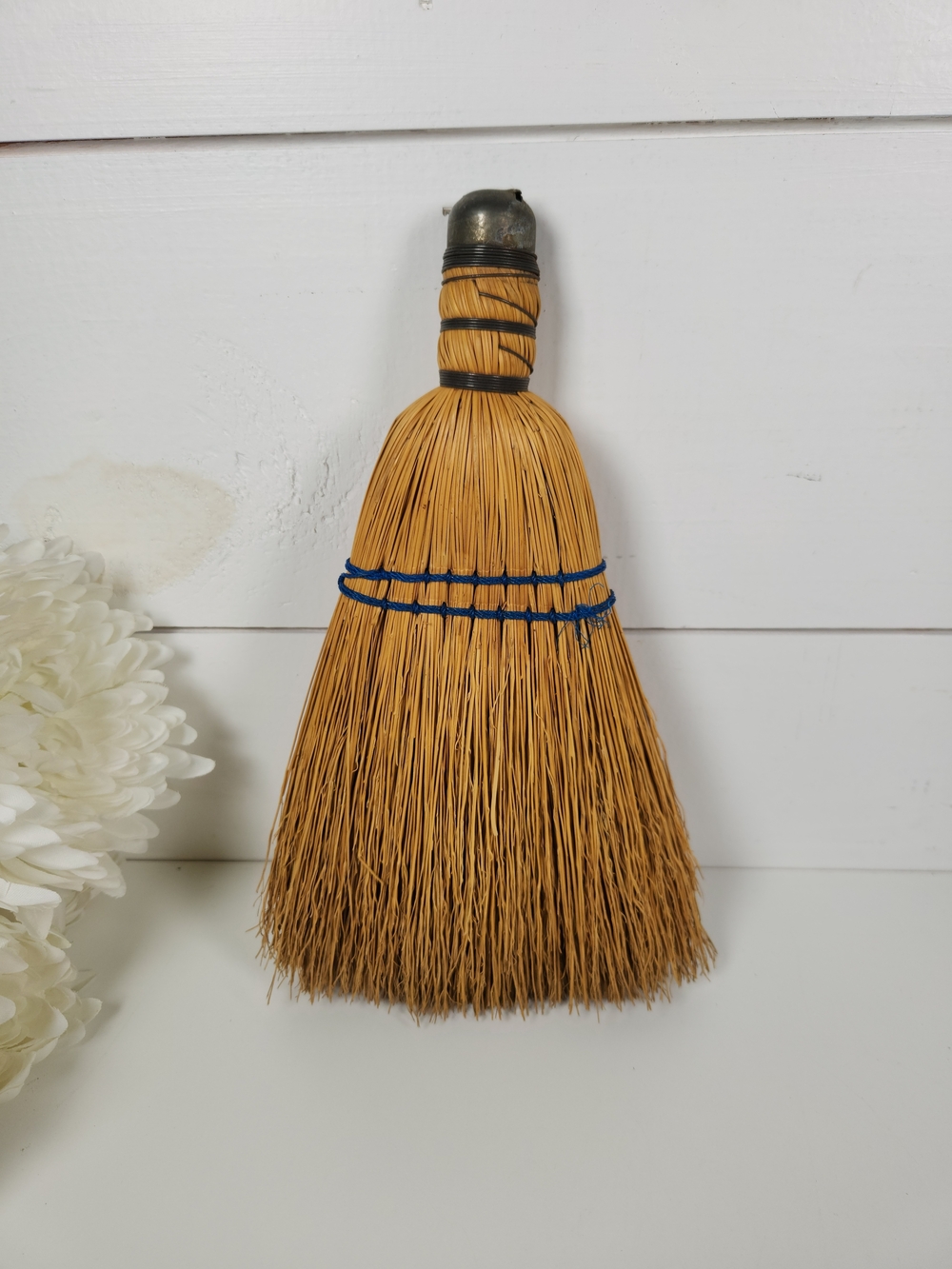 Vintage Whisk Broom | Primitive Farmhouse Brooms | Old Hand Whisk Broom | Rustic